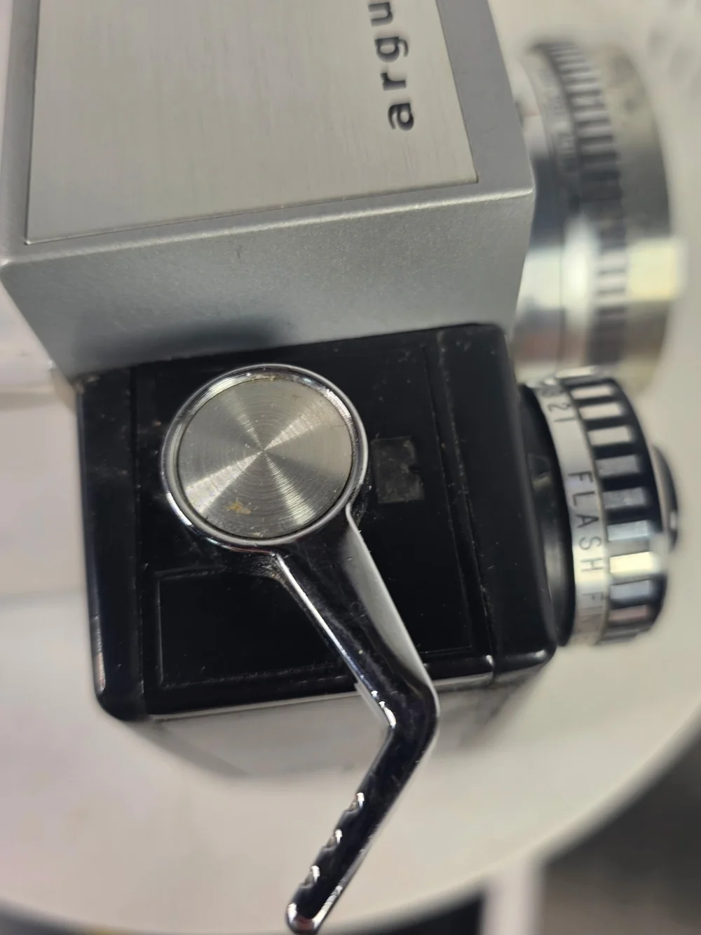 Argus Autronic 35mm Film Camera, f/3.5 Cintar Compur Lens, Original Leather Case